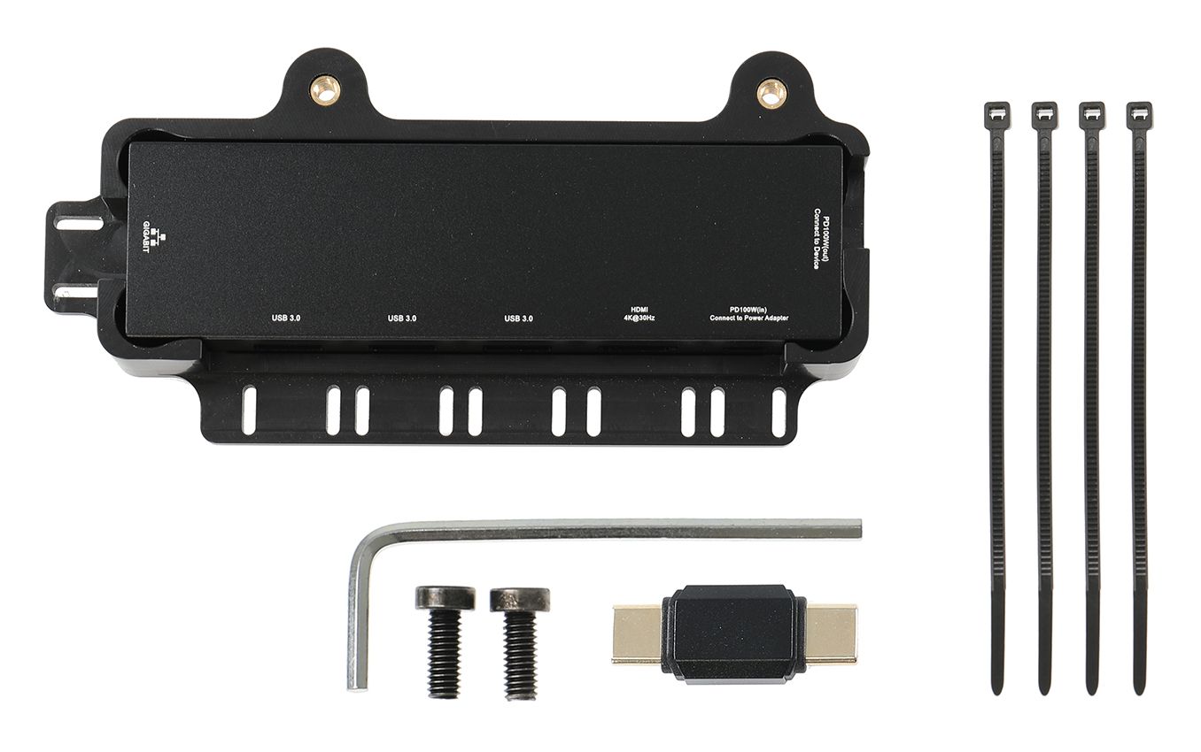 Brodit 6-Port Expansion Hub 4K usbC - with cover