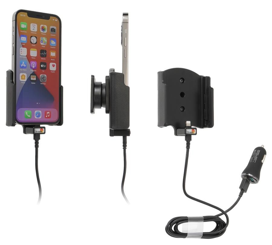 Brodit Aktive Halter Apple iPhone 12/ 12 Pro USB zig.st.