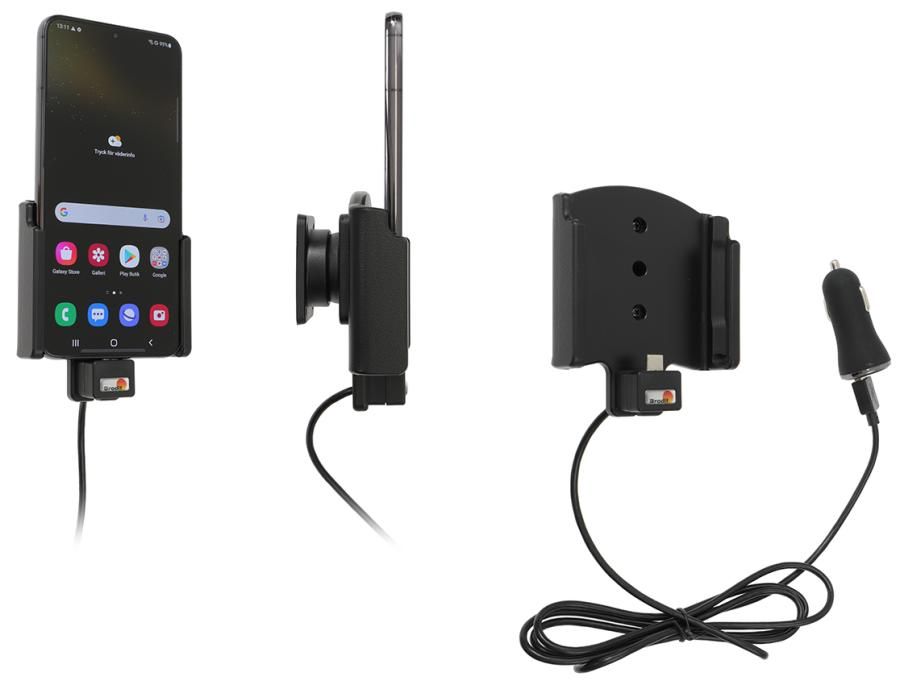 Brodit Aktive Halter Samsung Galaxy S22 Plus USB zig.stecker