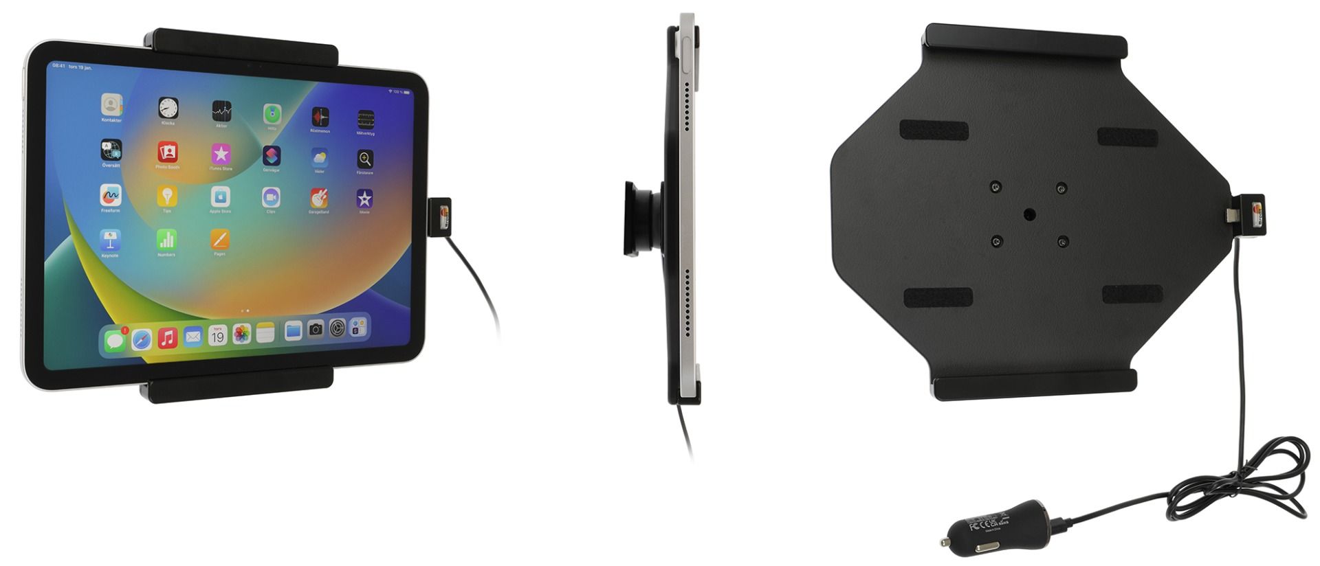 Brodit Halterunug mit USB Ladekabel Apple iPad 10.9 (2022