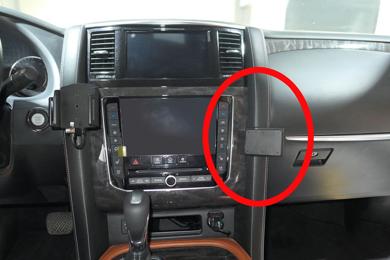 Proclip Nissan Patrol 22-24 rechts montage
