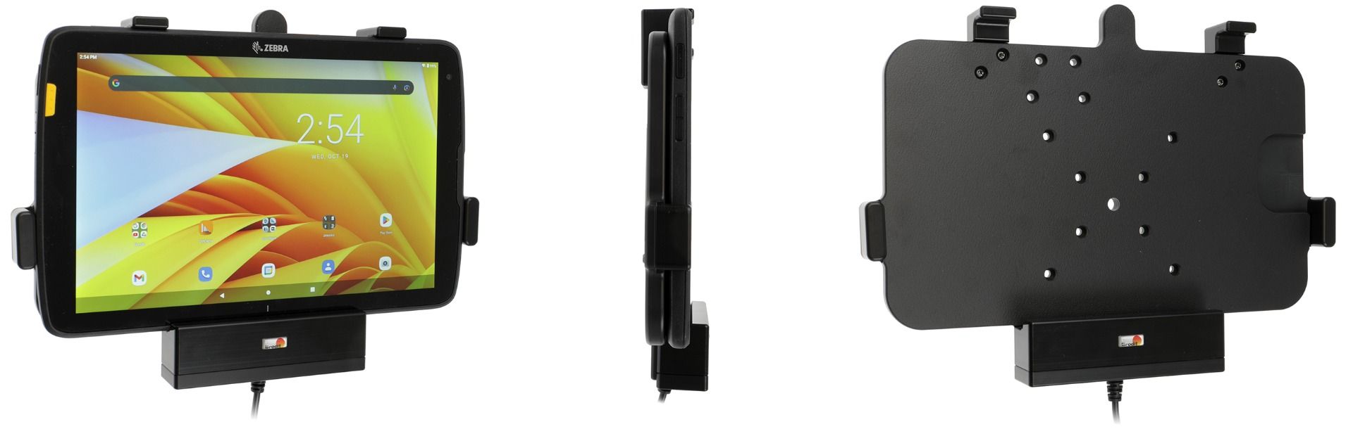 Brodit active holder MUC Zebra ET40/45 10" VESA 75