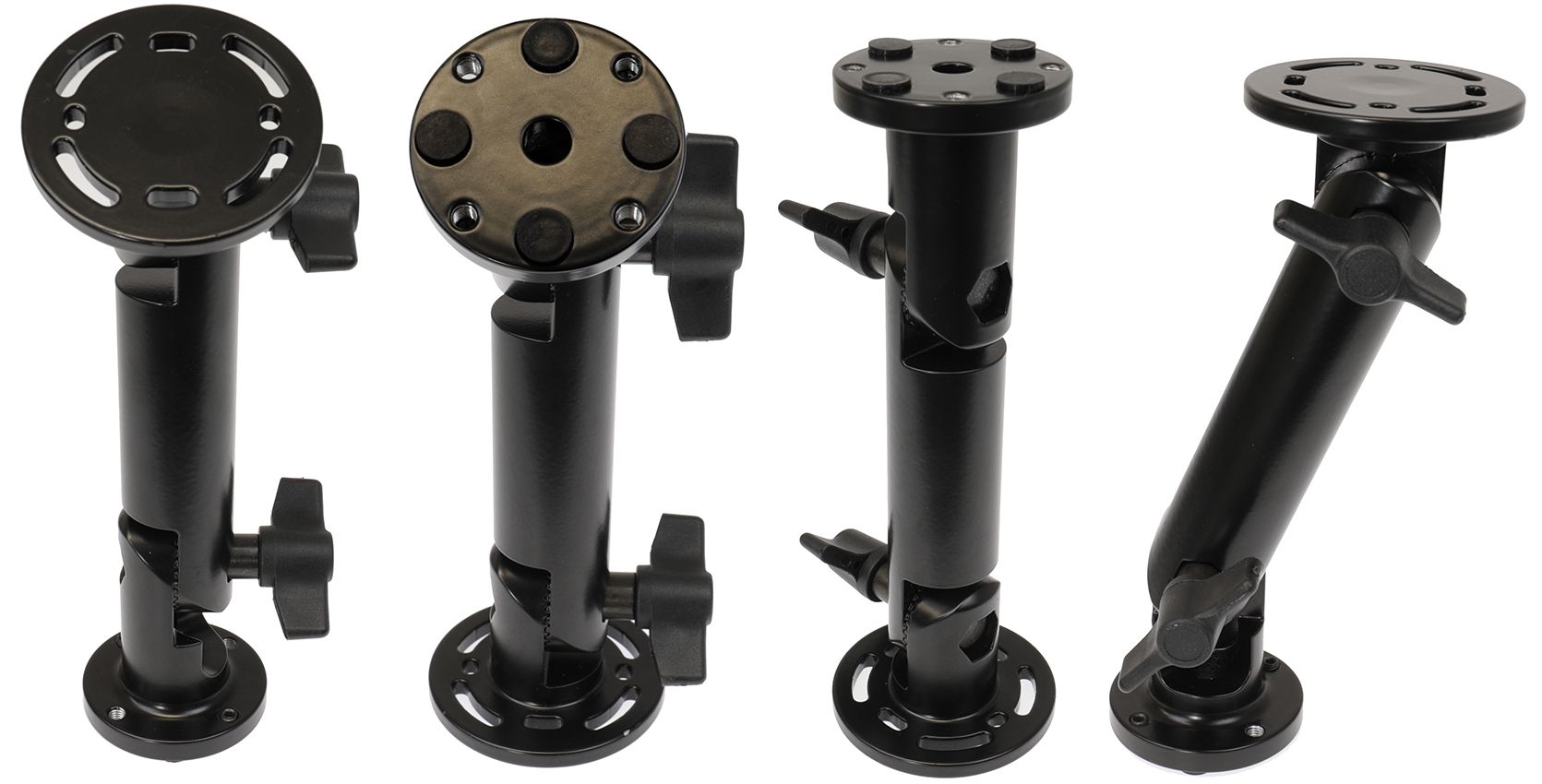 Pedestal Mount 185mm Forklift mount hole fixation M6/M8