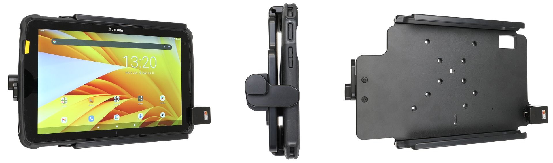 Brodit Halterung Zebra ET40/45 10" with springlock/USB-C 3.1