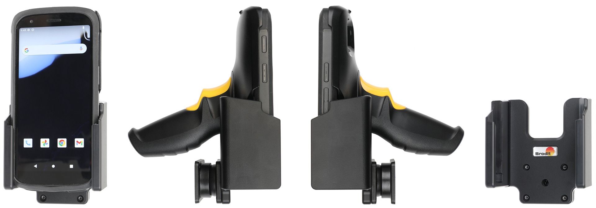Brodit Halterung Zebra TC22/TC27mit Pistolengriff