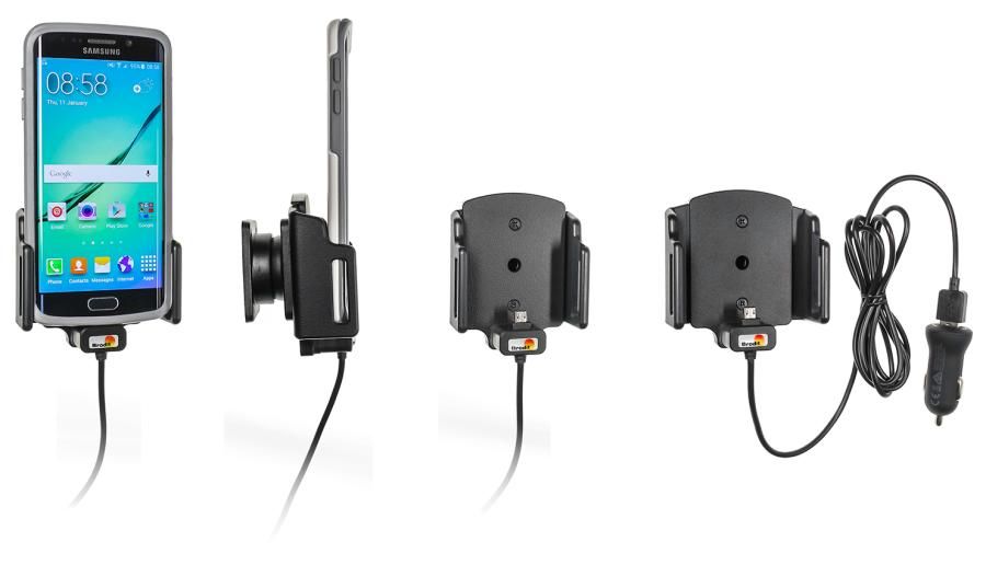 Brodit h/l USB-C verstelb. b.62-77/d6-10 mm mit USB zig.st.
