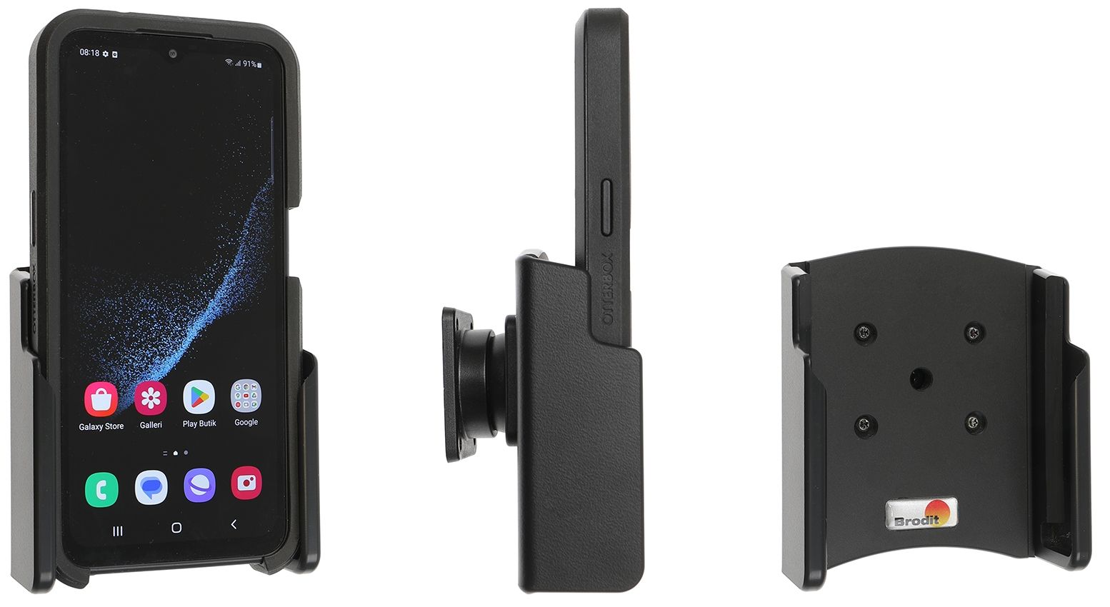 Brodit Halter Samsung Galaxy XCover 6 Pro Otterbox uniVERSE