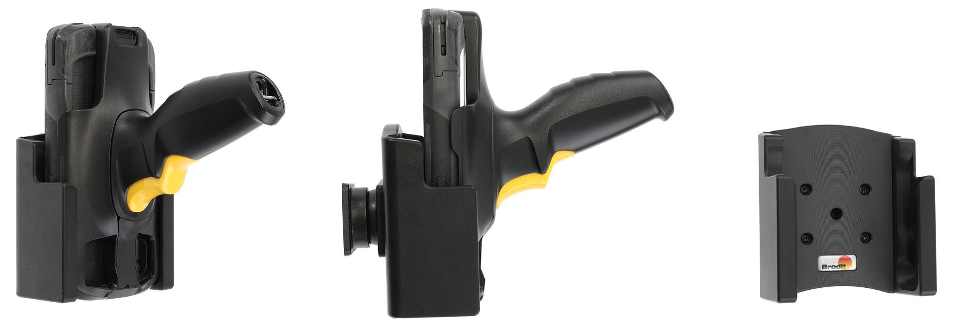 Brodit Halter Zebra TC53/TC58 rugged boot and pistolgrip