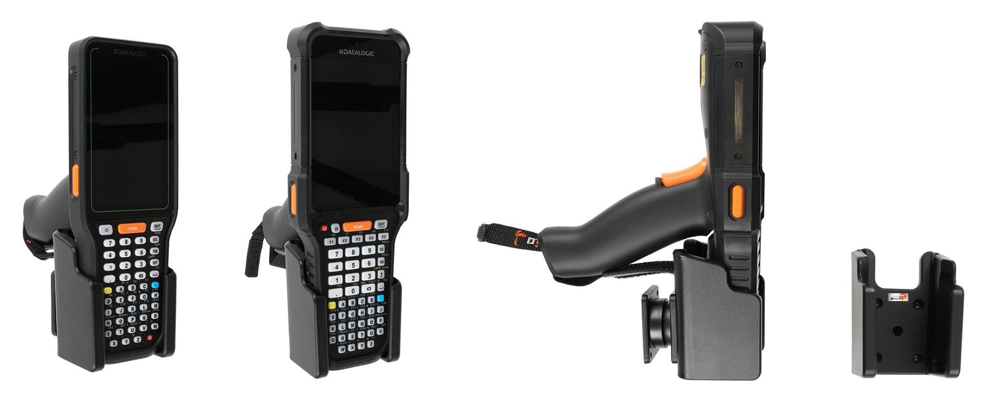 Brodit Halter Datalogic Skorpio X5 with pistolgrip