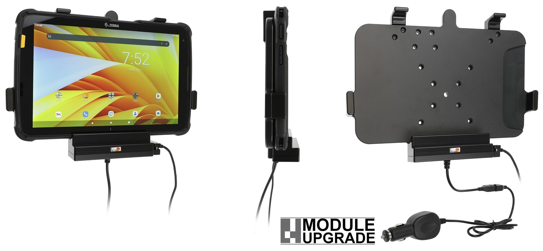 Brodit Aktive Halter Zebra ET40/ET45 10" vesa/boot/cig.plug/