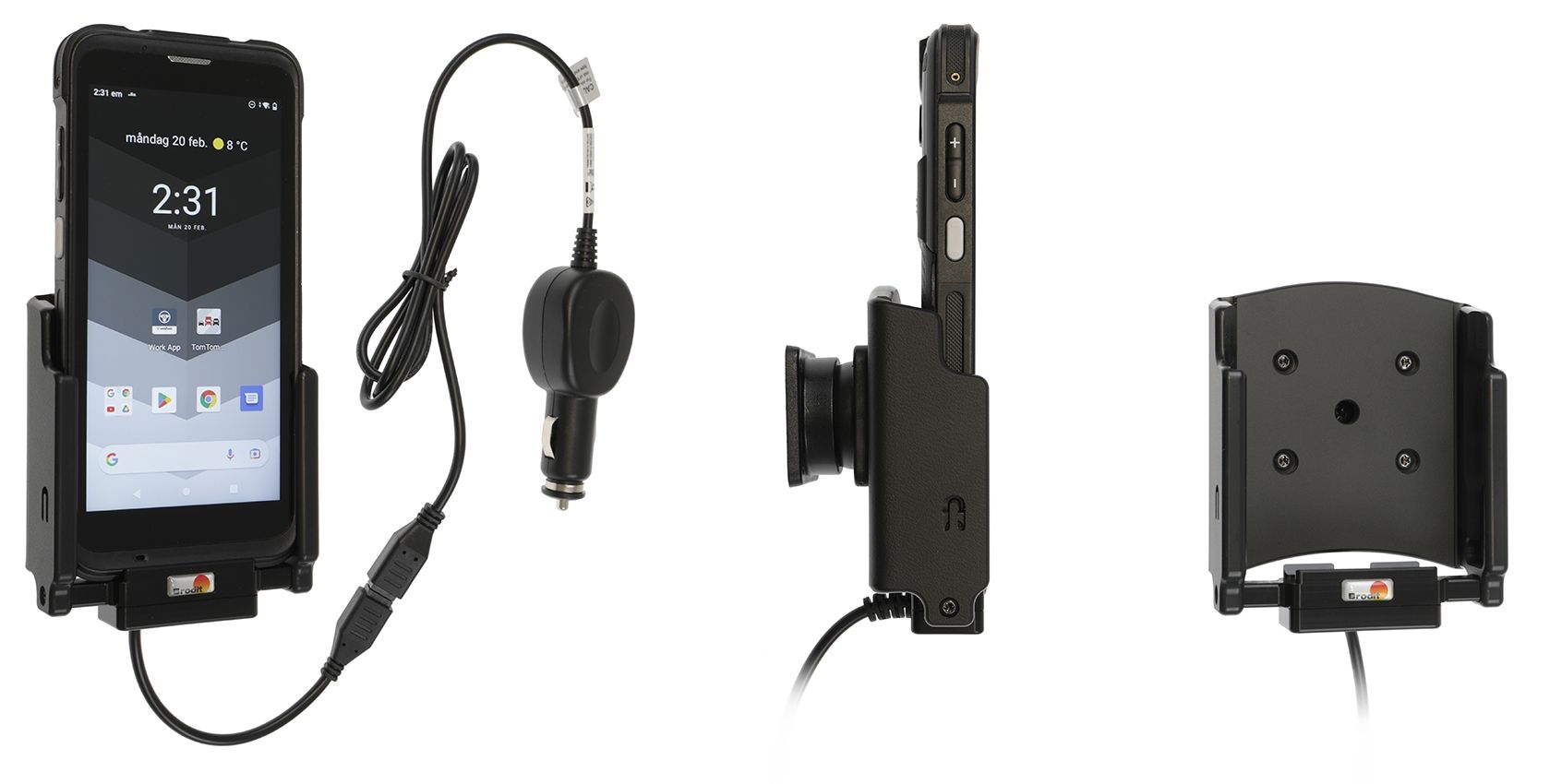 Brodit Aktive Halter  Webfleet Pro M - pogo