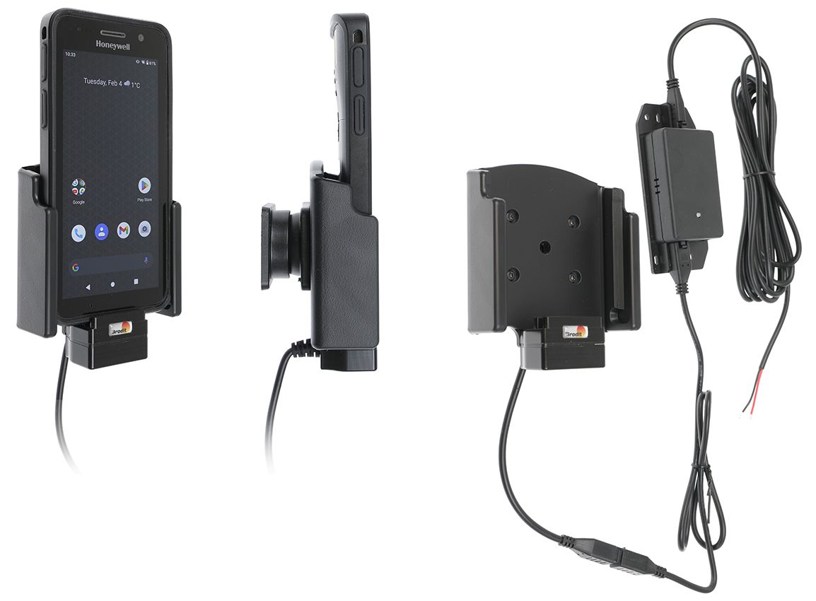 Brodit Festeinbau Halterung Honeywell CT30XP/CT37 - pogo