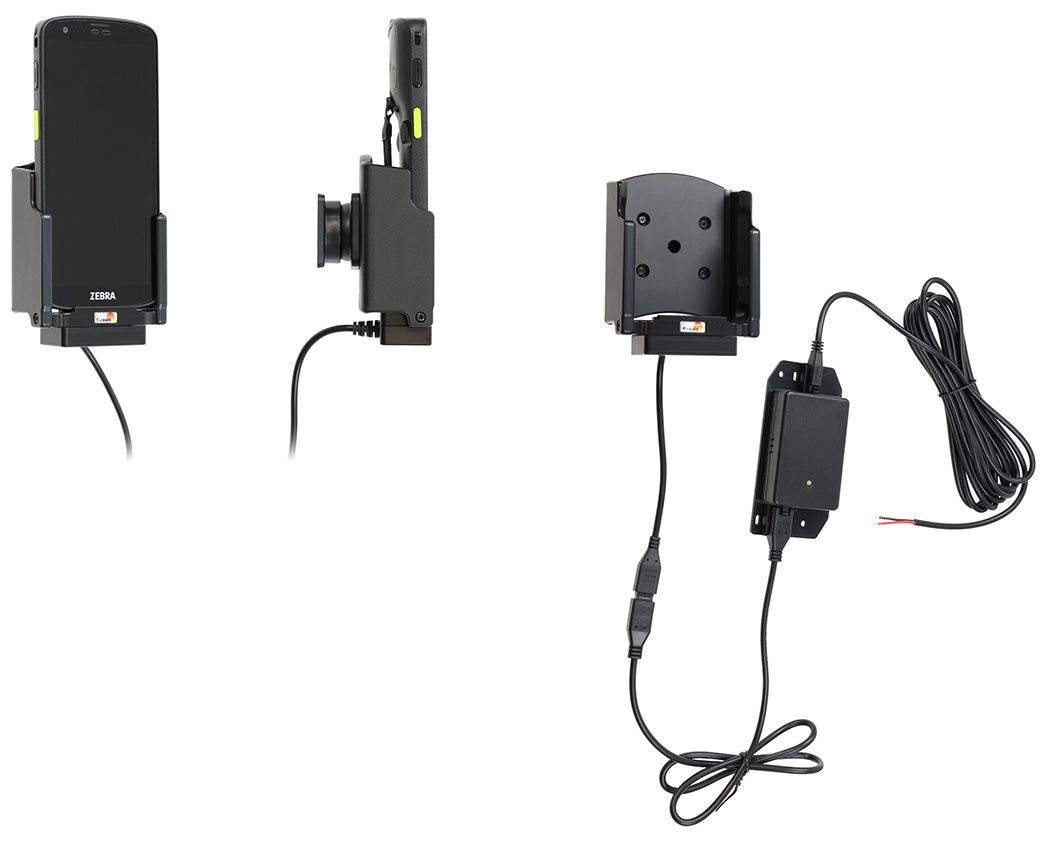 Brodit Festeinbau Halterung Zebra TC101/TC201 pogo