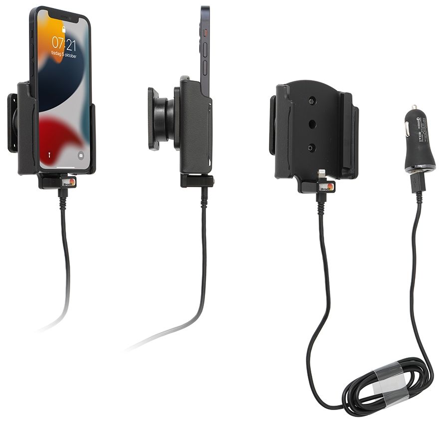 Brodit Aktive Halter Apple iPhone 13 Mini USB zig.st.
