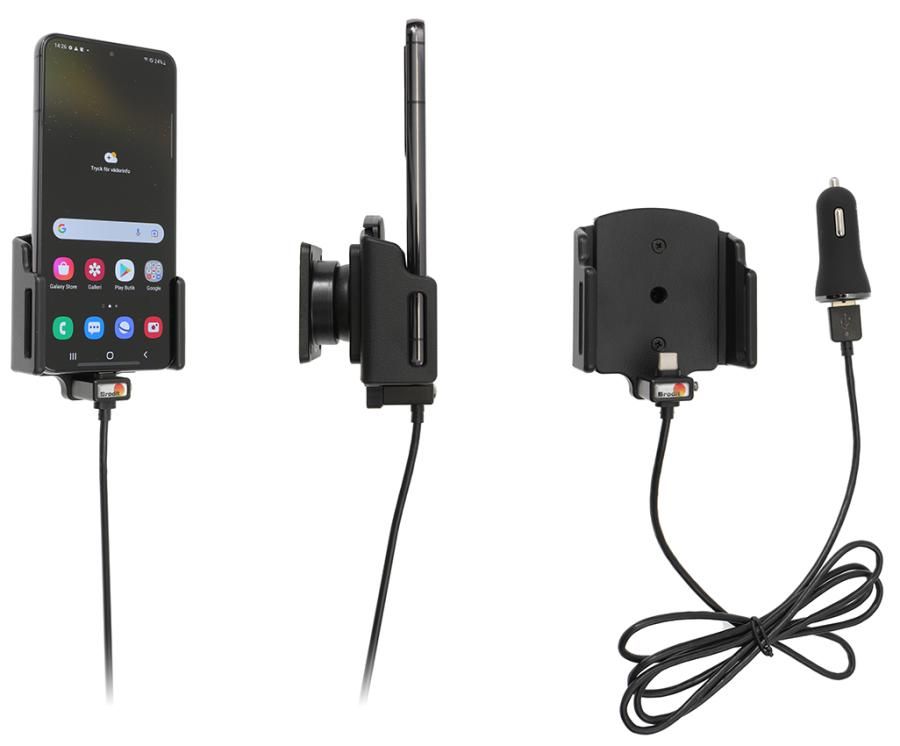 Brodit AH Samsung S22 5G 62-77/d6-10 mm  USB zig.stecker