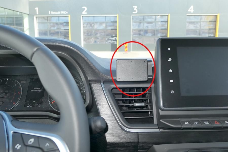 Proclip Renault Trafic 22- Mitte montage