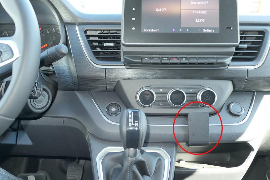 Proclip Renault Trafic 22- rechts montage